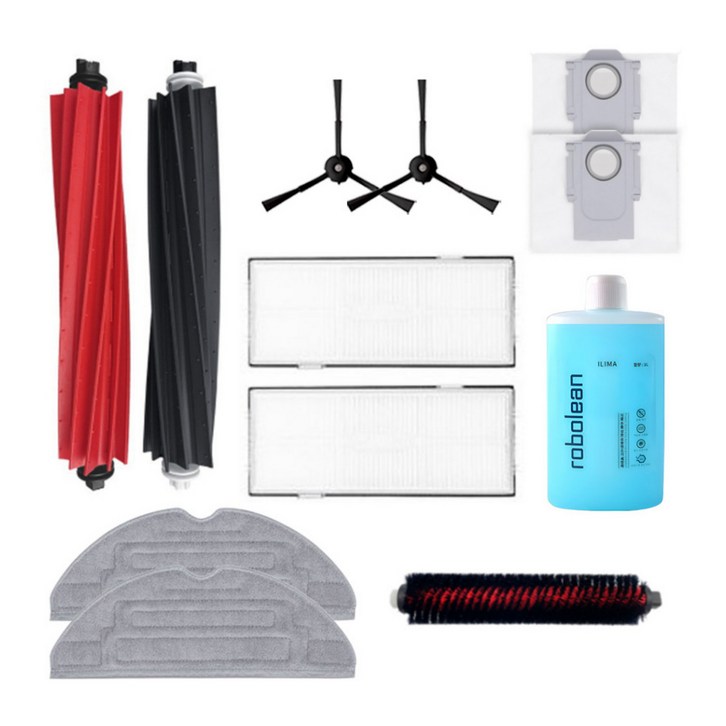 일리마 로보락 S8 Pro Ultra 호환 소모품 패키지 브러쉬 로보락걸레 물걸레 필터 더스트백 세정제, 1개, S8 Pro ultra 실속 패키지