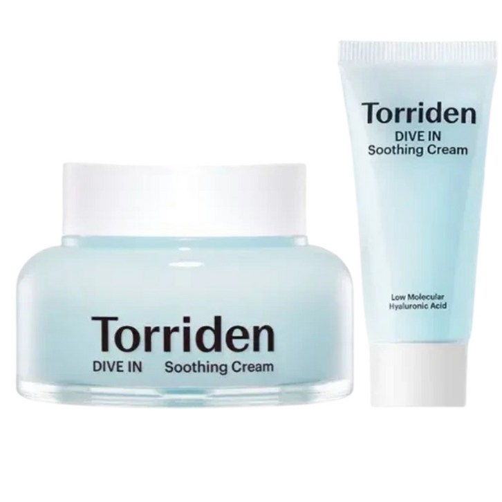 본사정품특별기획 대용량 100ml20ml 토리든 Torriden 다이브인 속보습 저분자 수분진정 히알루론산 수딩크림 피부진정 열감진정 쿨링감 민감피부 본사정품특별기획 대용량 100ml20ml 토리든 Torriden 다이브인 속보습 저분자 수분진정 히알루론산 수딩크림 피부진정 열감진정 쿨링감 민감피부