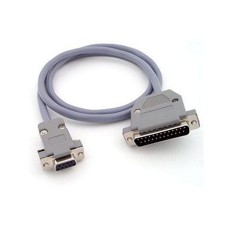 폴리샵 제작형 RS232 25핀(수)-9핀(암) 시리얼케이블(1M-15M)
