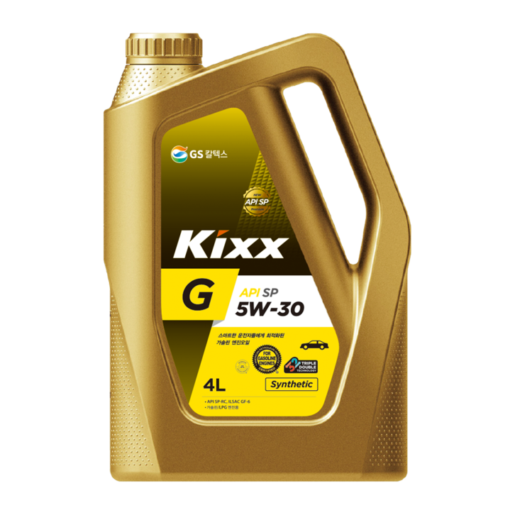 킥스엔진오일 킥스(KIXX) G 5W30 API SP 4리터 합성가솔린 엔진오일