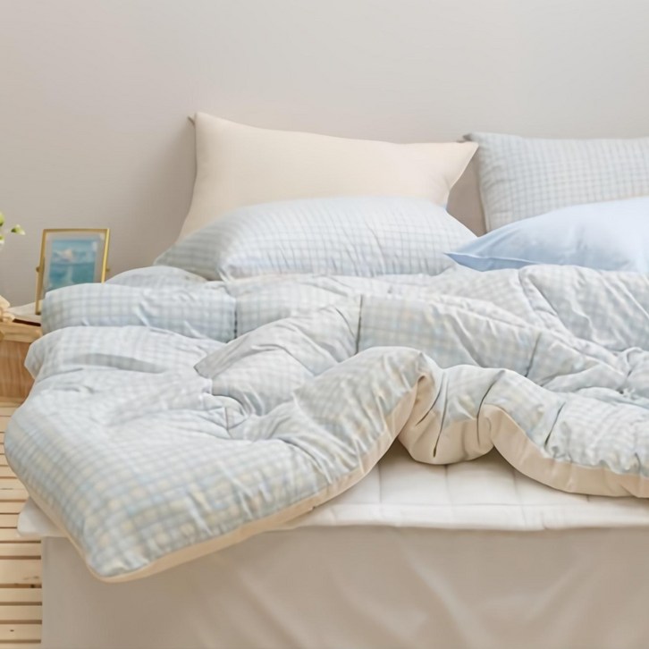 이부자리 차렵이불 사계절 간절기 푹신 향균 이부자리