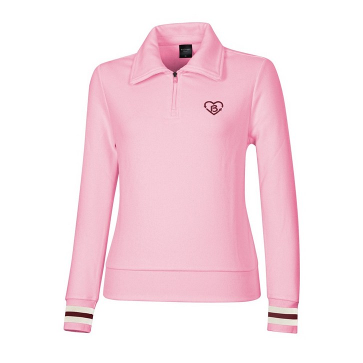 빌트모아 여성 겨울 골프웨어 빅에리 포인트 집업티셔츠