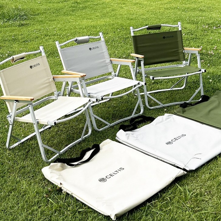 셀티스 플립체어 캠핑의자 낚시의자 캠핑용품 감성 접이식 로우체어 단품, 2개세트, 그레이 1P+그레이 1P
