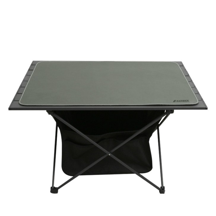 블랙벅 감성캠핑 가죽 테이블보