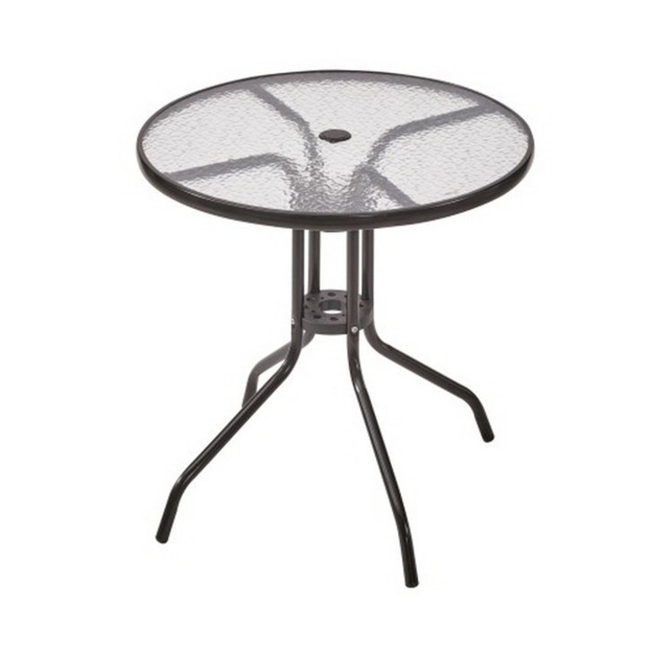 세리에 원형 테이블 800, 블랙