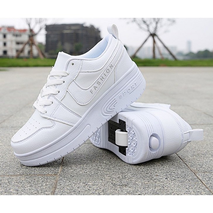 빛나는 판다운동화 바퀴달린신발 롤러슈즈 더블휠, 그레이, 1개빛나는 판다