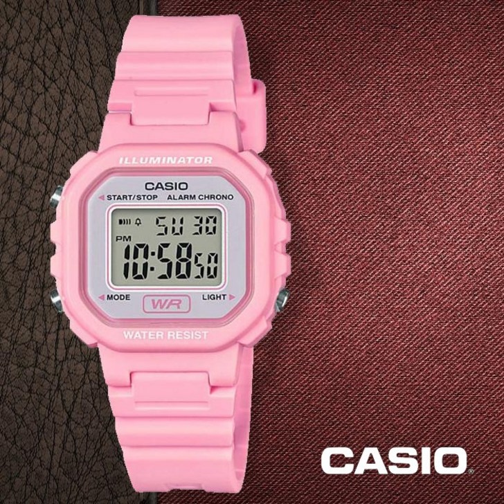 CASIO 카시오 LA20WH4A1 여성 우레탄밴드 디지털 시계