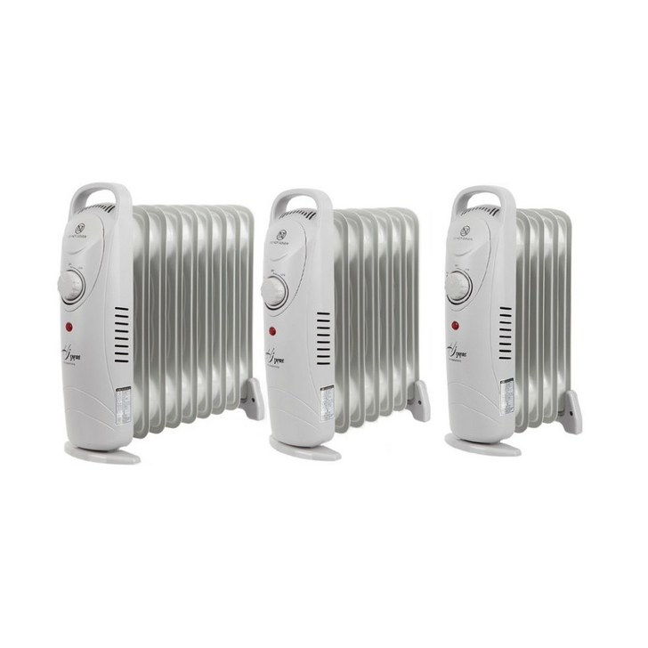 라디에이터 전기 미니 화장실 가정용 욕실 사무실 오일 오일 라디에이터, 미니 라디에이터 7핀
