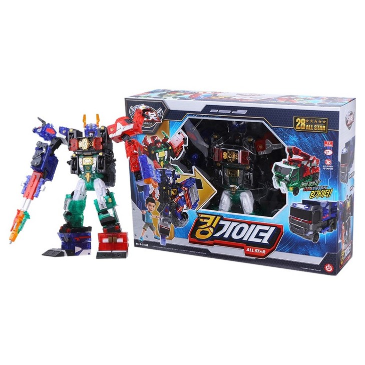 헬로카봇 킹가이더 올스타 변신로봇 세트