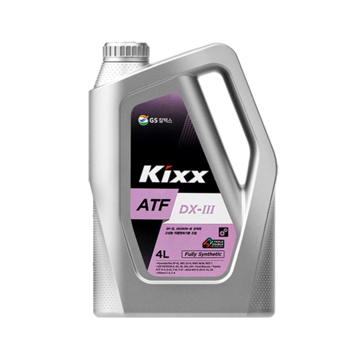 KIXX ATF DXIII 4L 오토미션오일 미션오일, 1개, 4L KIXX ATF DXIII 4L 오토미션오일 미션오일, 1개, 4L