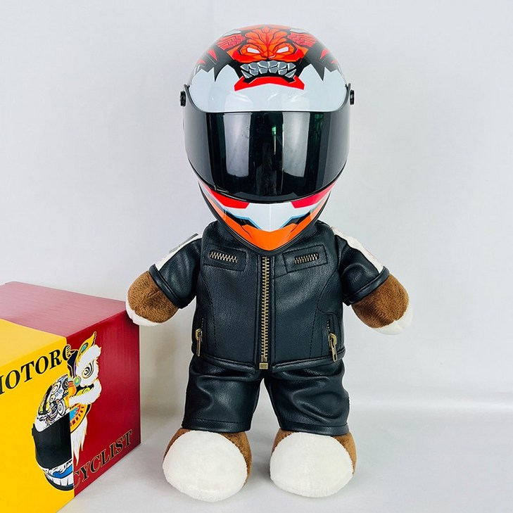 BMW 헬멧쓴인형 피규어 바이크장식 차량장식