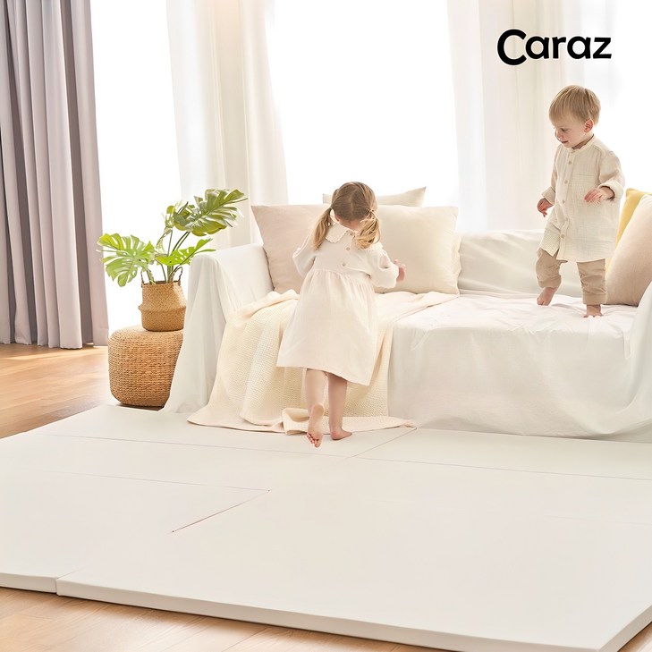 카라즈 항균 노멀 폴더매트 11, 올베이지