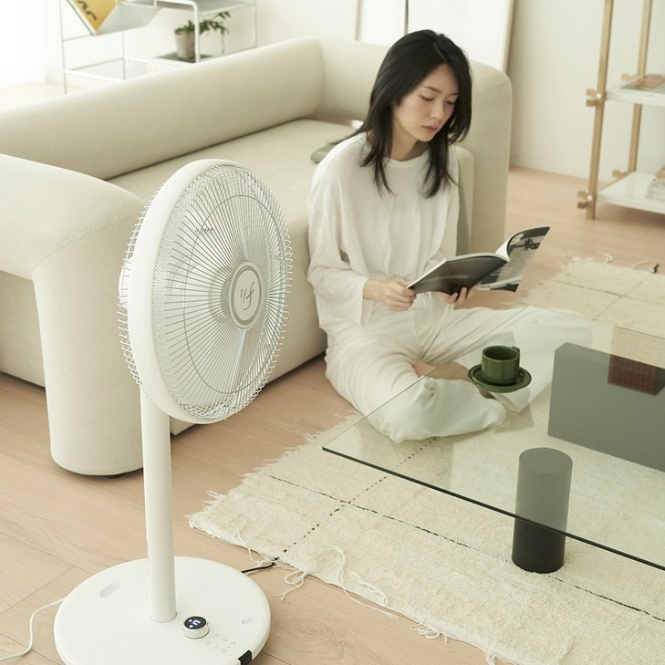 한일아기바람선풍기 무소음 BLDC선풍기 스탠드형 유선 초미풍선풍기 저소음 아기바람 리모컨선풍기, 단일상품
