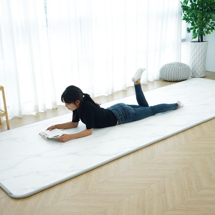 제로벨 말랑 플러스 20T PVC 놀이방매트 140x100x2.0cm 거실 아이방 유아 어린이매트, 말랑 플러스 스노우마블