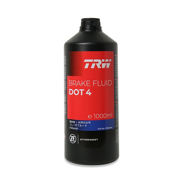 TRW 브레이크 오일 DOT4 1L 전차종, 단일상품, 1000ml, 1개