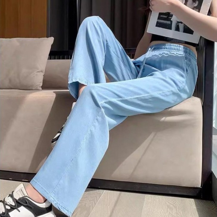 세상편한 데님 아이스 냉감 밴딩팬츠