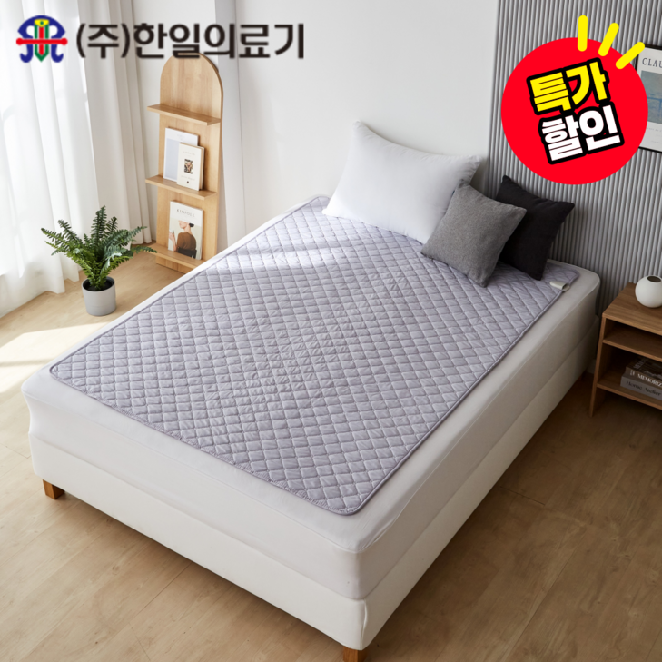 국내생산2025년 최신형 한일의료기 전기요 전기매트 12인용 다이아몬드 그레이 1,000 x1,800mm