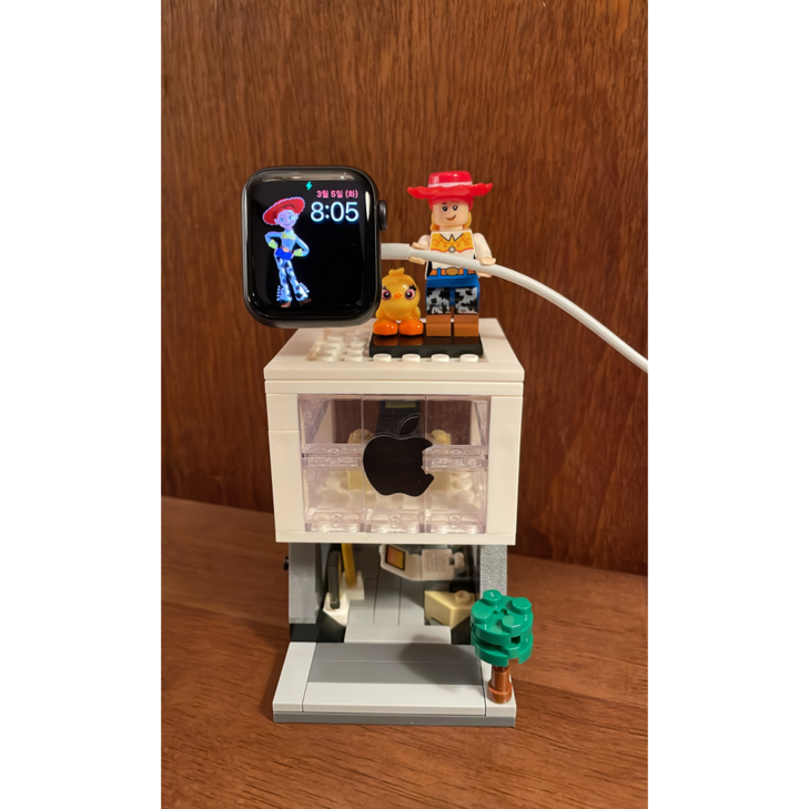 낭만스토어 애플워치 레고 충전 거치대 레고 거치대 애플워치 레고 충전기