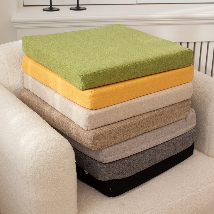 메모리폼 차방석 사무실 의자 식탁 방석 쿠션 LUAZA03