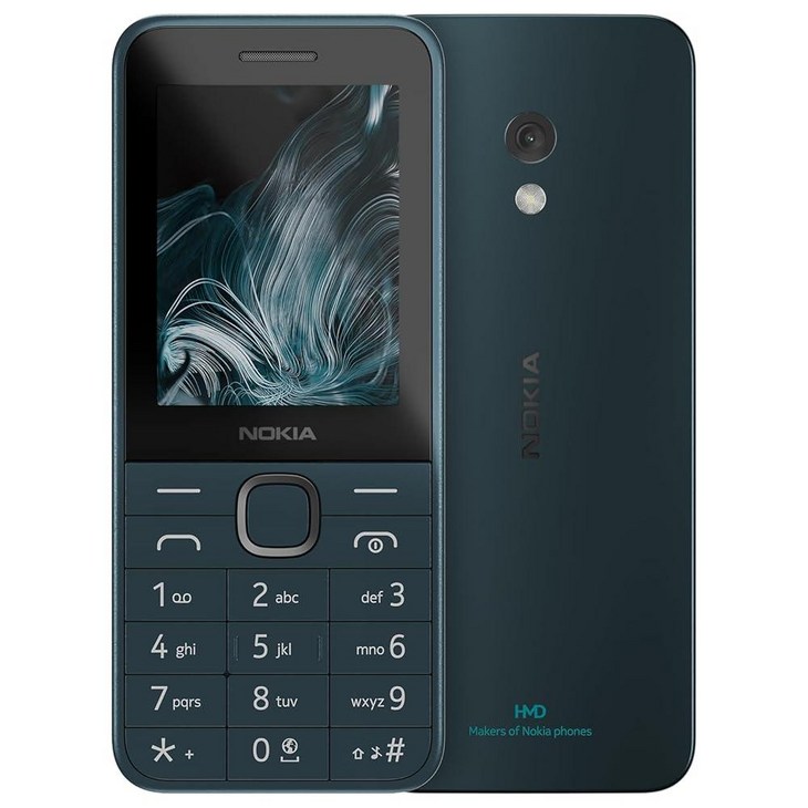 Nokia 225 4G 2024 듀얼 SIM GSM 잠금해제 국제버전 다크블루