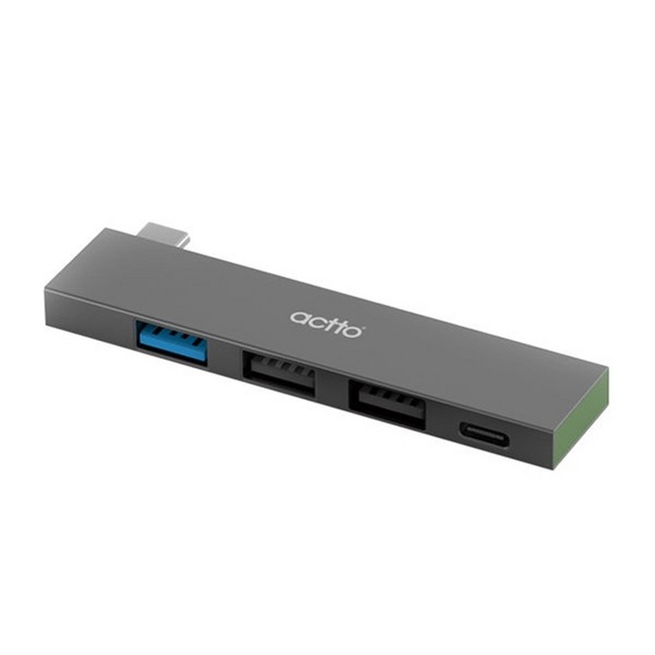 엑토 4포트 C타입 USB 3.2 일체형 멀티허브 HUB-43