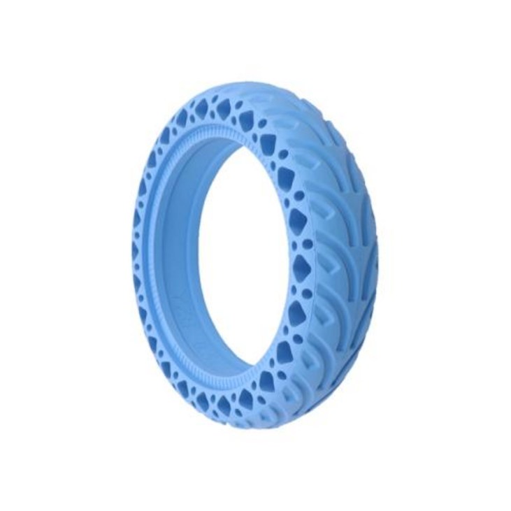 전동킥보드 타이어 튜브 내부 바퀴 샤오미 스쿠터 용 전기 Mijia M365 고무 솔리드 1 S Pro 2 3 킥 댐핑, 1  blue