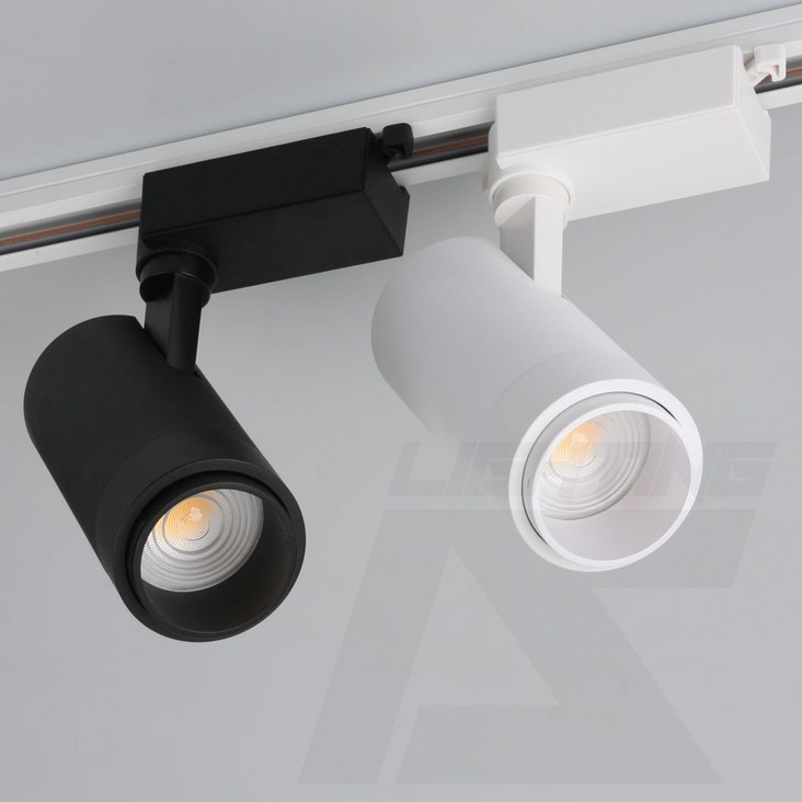 LED 원통 스포트 20W 레일조명 디밍 조광형 스팟조명 밝기조절 플리커프리