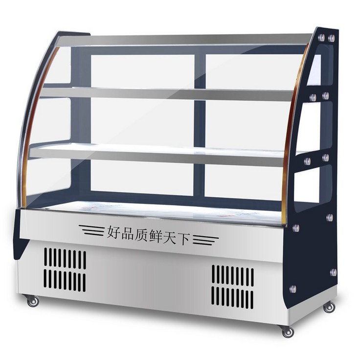 정육 냉장고 고기 98x66x120cm 참치 정육쇼케이스 정육평대 아인별 고기집