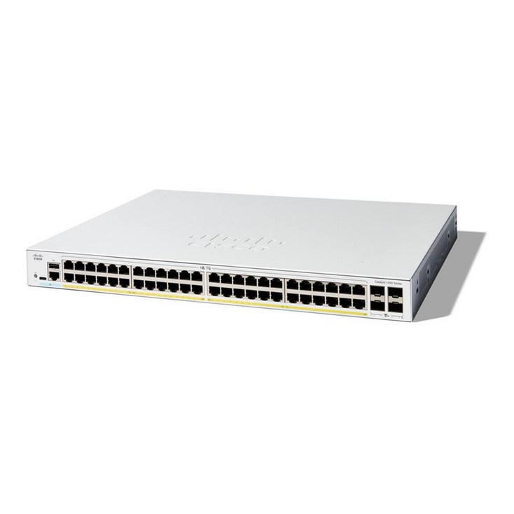 CISCO 시스코 CBS25048T4X 10G 4SFP 기가비트 48포트 L2 관리형 스위칭허브, 1개
