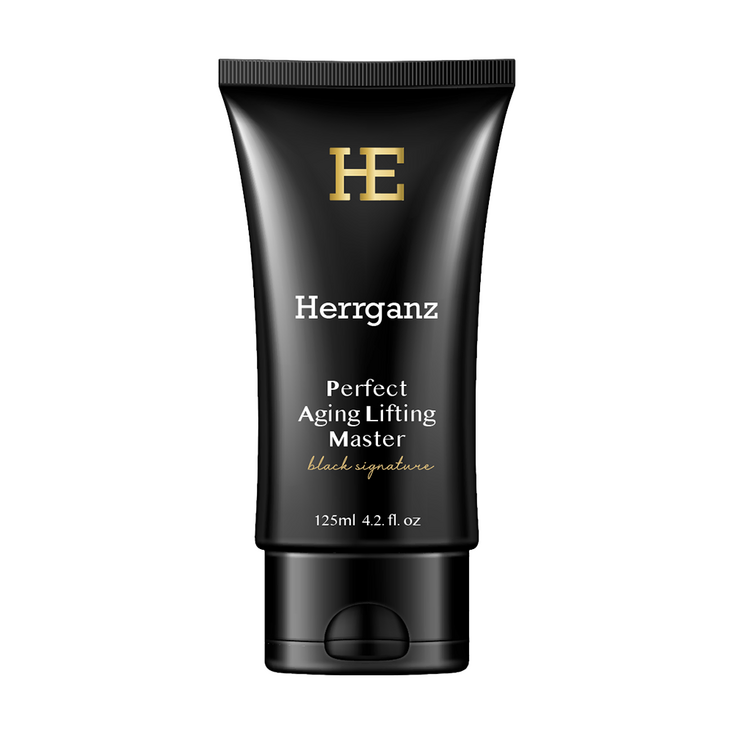 헤르간즈 남자 올인원, 퍼펙트 에이징 리프팅 마스터 블랙 시그니처 향수 크림, 3개, 125ml