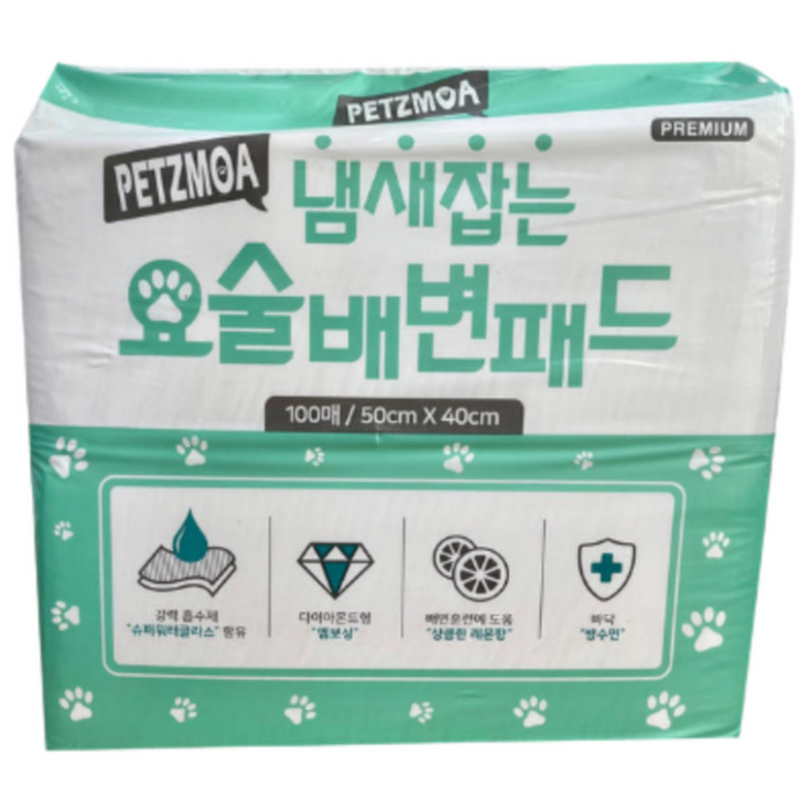 페츠모아 냄새잡는 요술배변패드 SWG표준형, 100개입, 1개