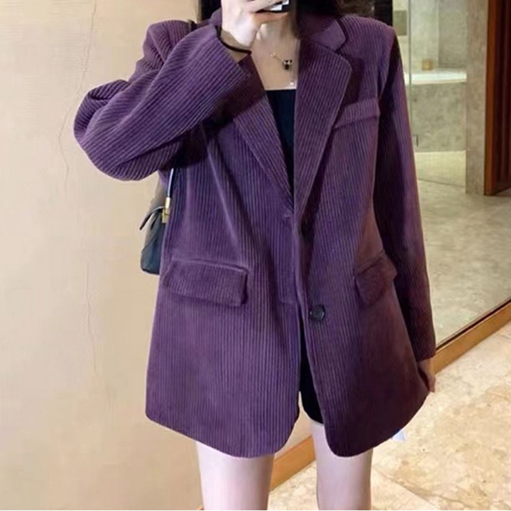 페이퍼먼츠 여성용 퍼플라인 코듀로이 오버핏 겨울 자켓 12925 페이퍼먼츠 여성용 퍼플라인 코듀로이 오버핏 겨울 자켓 12925