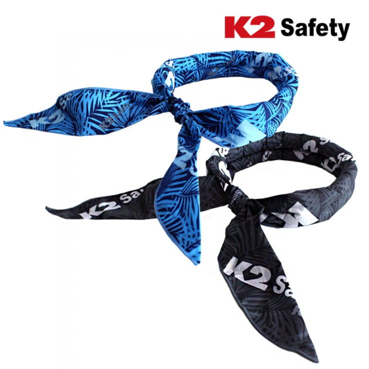 K2 11 아이스글랜 쿨스카프 얼음스카프, 블루그레이