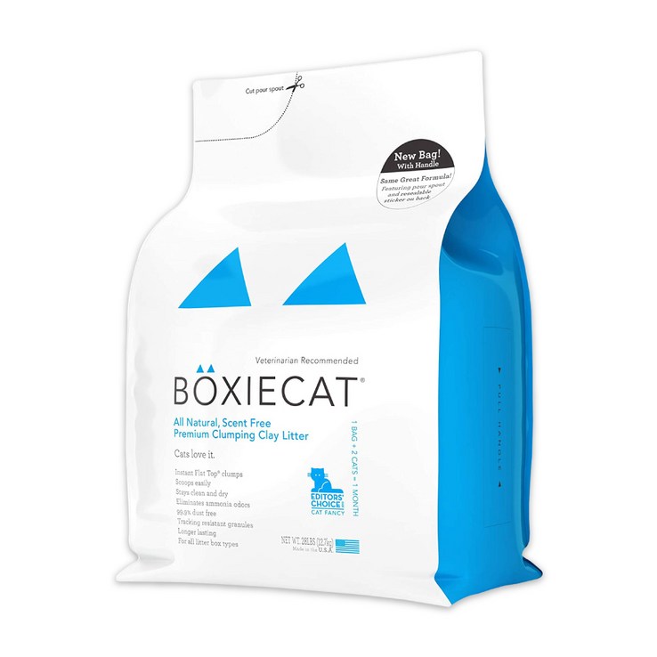 벅시캣 벅시캣 블루(무향) 12.7kg/고양이모래,벤토나이트모래
