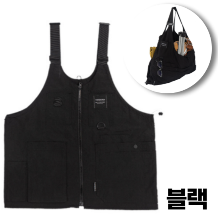 아텐아 다용도 앞치마 수납가방 포켓 캠핑조끼 아텐아 다용도 앞치마 수납가방 포켓 캠핑조끼