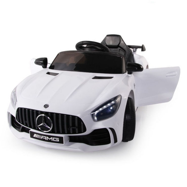 대호토이즈 벤츠 NEW GTR AMG 유아전동차, 화이트, 1개 대호토이즈 벤츠 NEW GTR AMG 유아전동차, 화이트, 1개