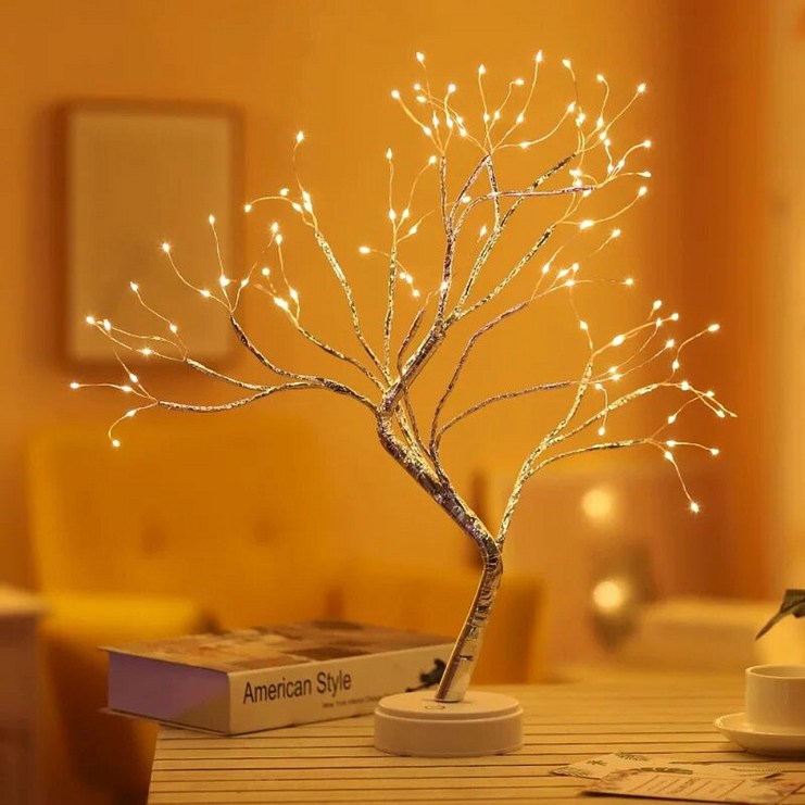아이디어하우스 LED 감성 나무 무드등 - 쇼핑뉴스
