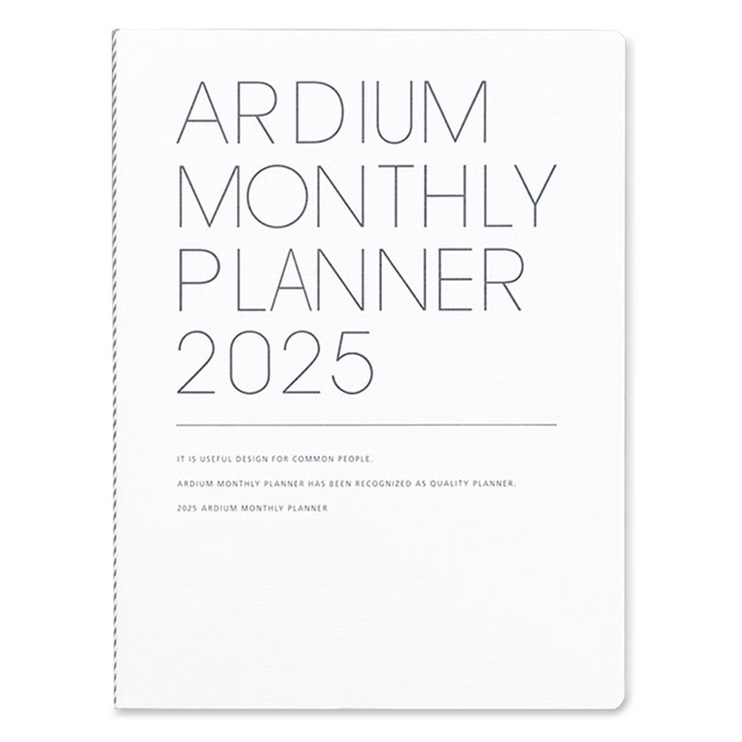 2025 아르디움 먼슬리 플래너 L