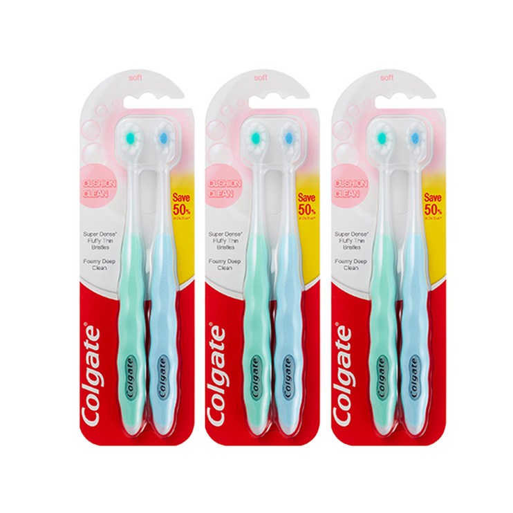 콜게이트 쿠션 클린 칫솔 랜덤발송 콜게이트 쿠션 클린 칫솔 랜덤발송