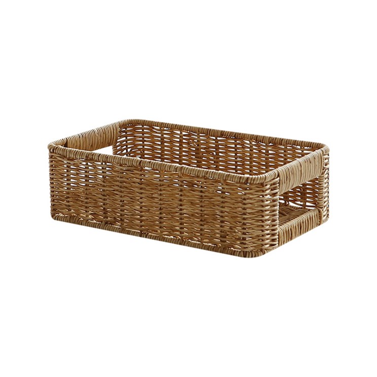 네이쳐리빙 데이지가든 내츄럴 라탄 바구니 S