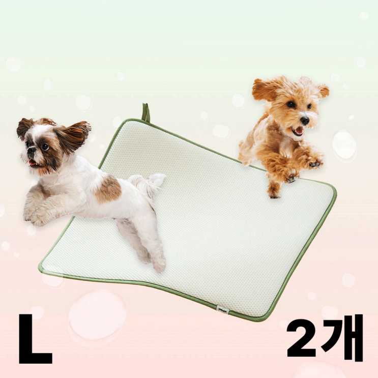 오놀라 씻어쓰는 강아지 배변패드 SML 낱장, SET 구매, 1세트, 2개입 오놀라 씻어쓰는 강아지 배변패드 SML 낱장, SET 구매, 1세트, 2개입