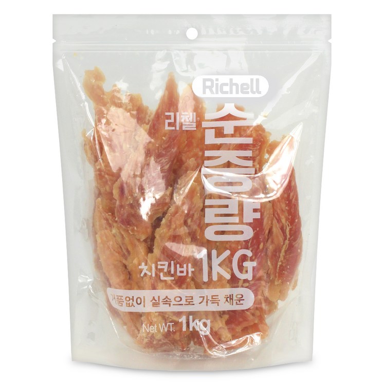 리첼 순중량 강아지간식 1kg 리첼 순중량 강아지간식 1kg