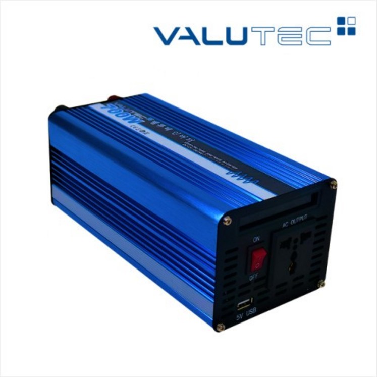 밸류텍 디지털 차량용 인버터 파워 12v24v 겸용 220V 700W 외 자동차변압기, 1개