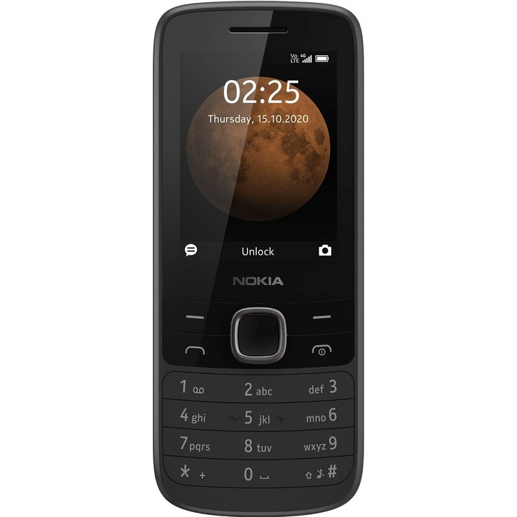 노키아 225 4G 핸드폰 블랙 노키아 225 4G 핸드폰 블랙
