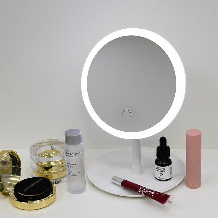 카멜 스마트 LED 3색 거울 메이크업 화장 탁상 조명