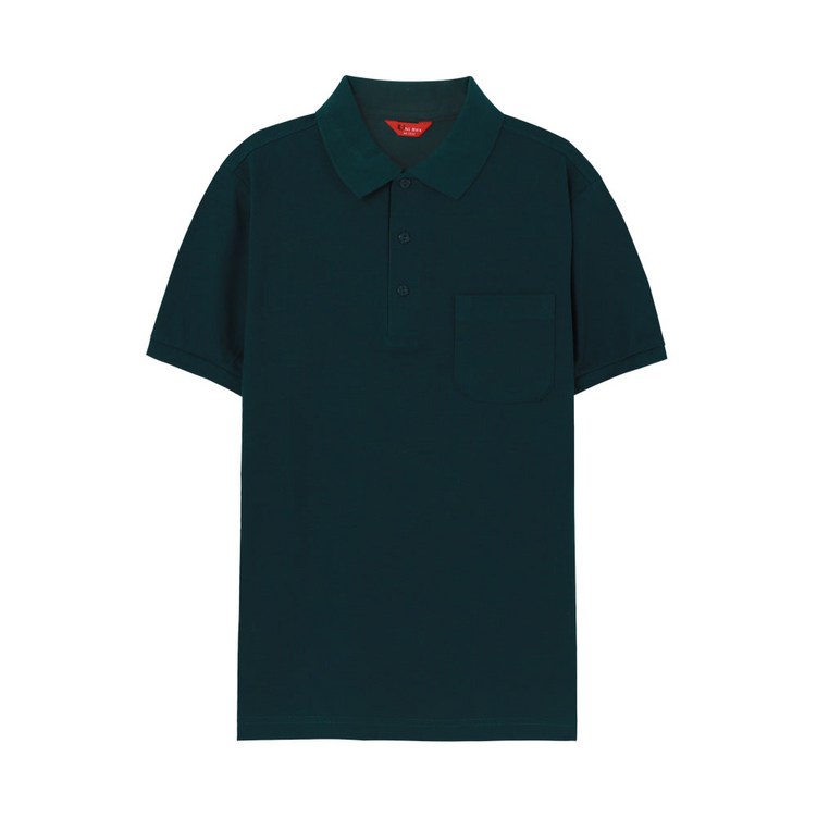 반팔 포켓카라 티셔츠 남녀공용 S3XL 커플 단체티 빅사이즈 회사유니폼