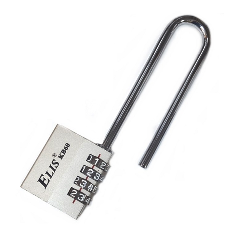 ELIS 번호 변경 자물쇠 대형 KB60L, 1개