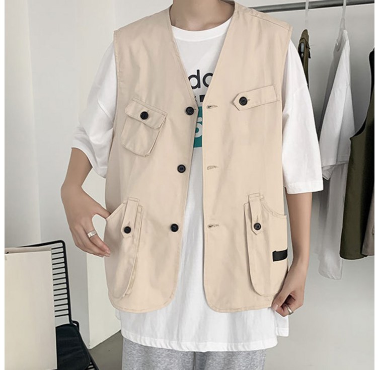 욜로라이프 남성용 민소매 자켓 조끼