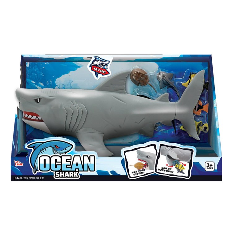 씽크토이 뉴 오션 샤크 로봇완구 345 x 140 x 190 mm