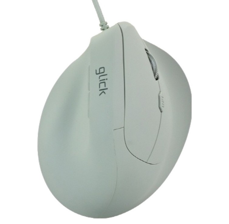 지클릭커 OFFICE PRO 버티컬 인체공학 무소음 유선 마우스